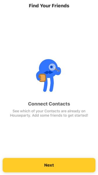 Houseparty find friends