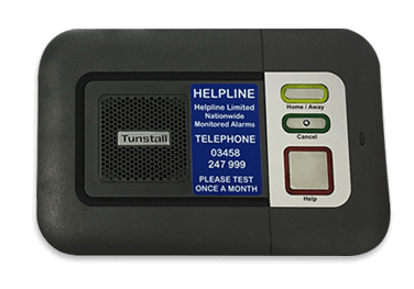 Helpline Base Unit for personal alarm solutions for the elderly