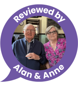 Reviewed by Alan and Anne